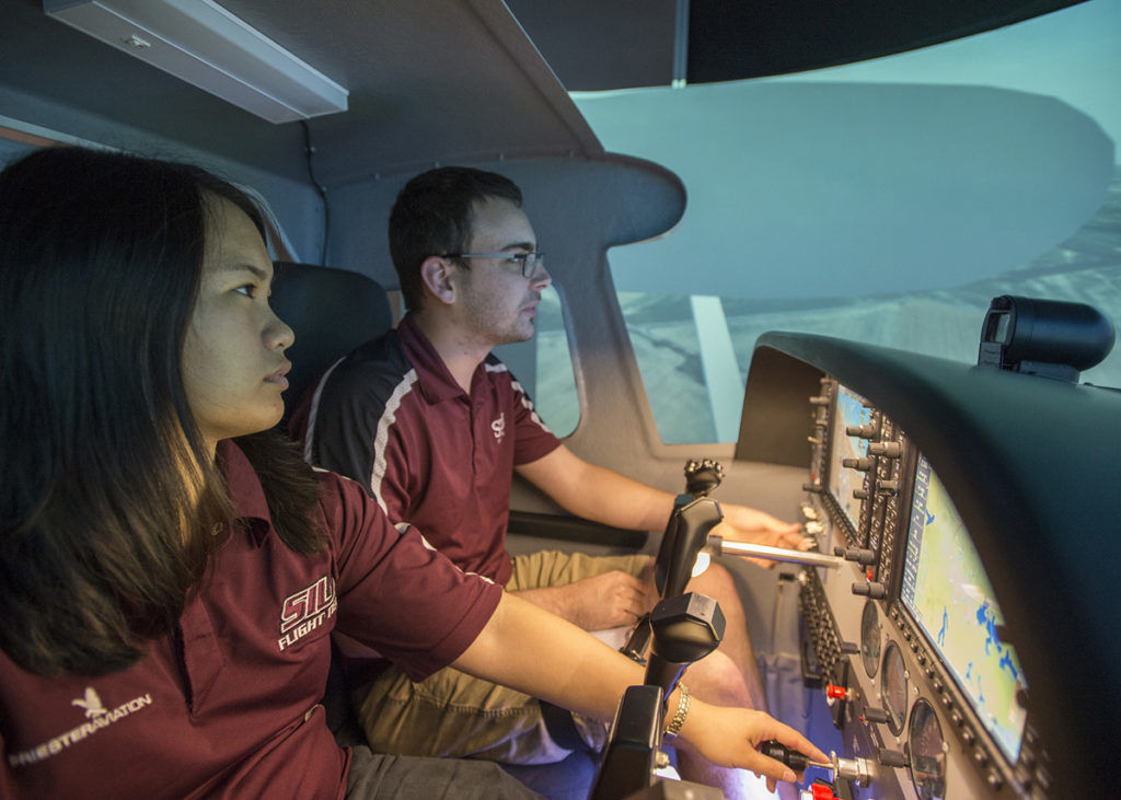 CASA Aviation Flight Flying Salukis Simulator